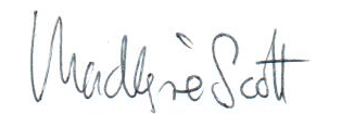 McKenzie Scott signature